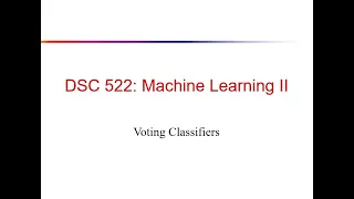 12-1 Voting Classifiers