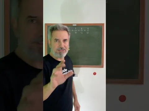 TRUQUE SUJO: transformando 17/30 em uma soma de 4 INVERSOS 🤯