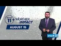 Scattered showers on Saturday morning before stronger storm chances Sunday WTOL 11 Weather