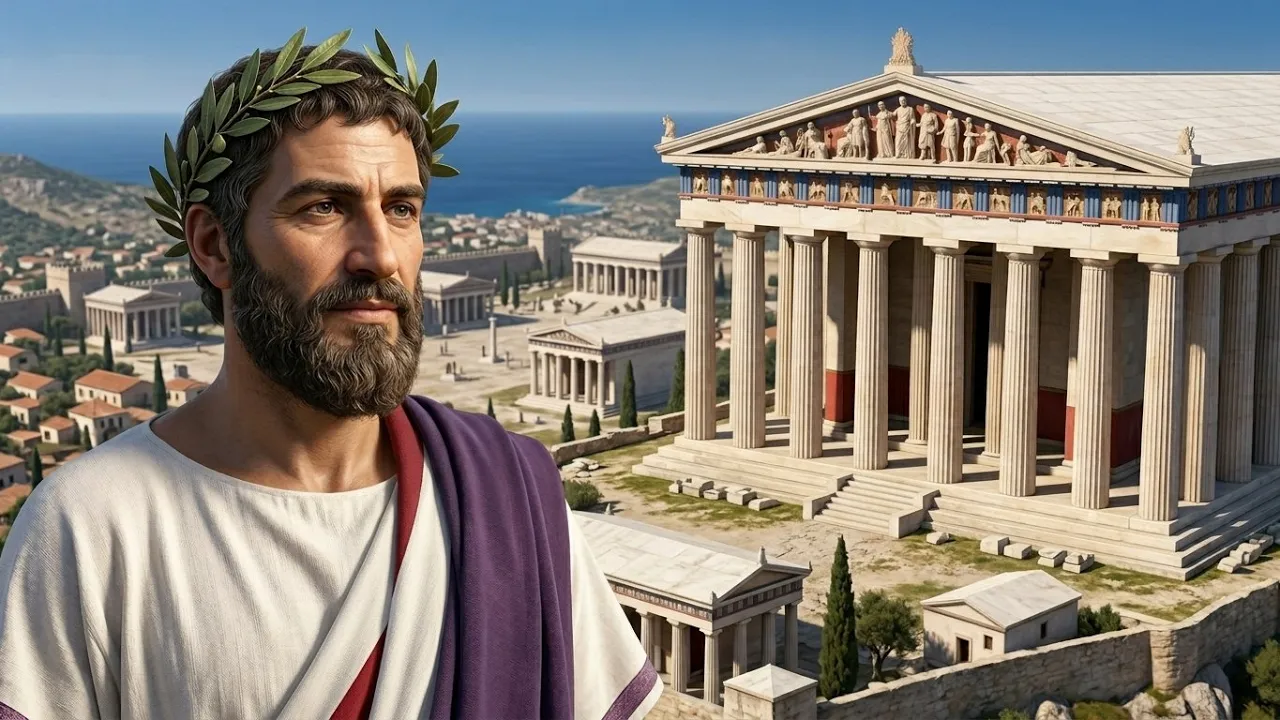 À quoi ressemblait vraiment la Grèce antique ? | Reconstitution IA