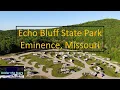 Echo Bluff State Park in Eminence Missouri