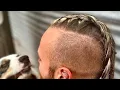 How to do a Dragon Braid Tutorial Viking style braids
