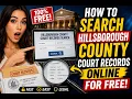 How to search Hillsborough County court records online for free