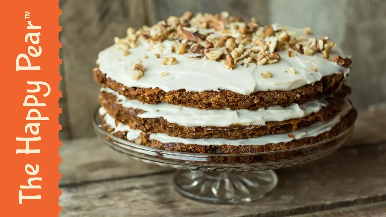 Ultimate Vegan Carrot Cake   THE HAPPY PEAR