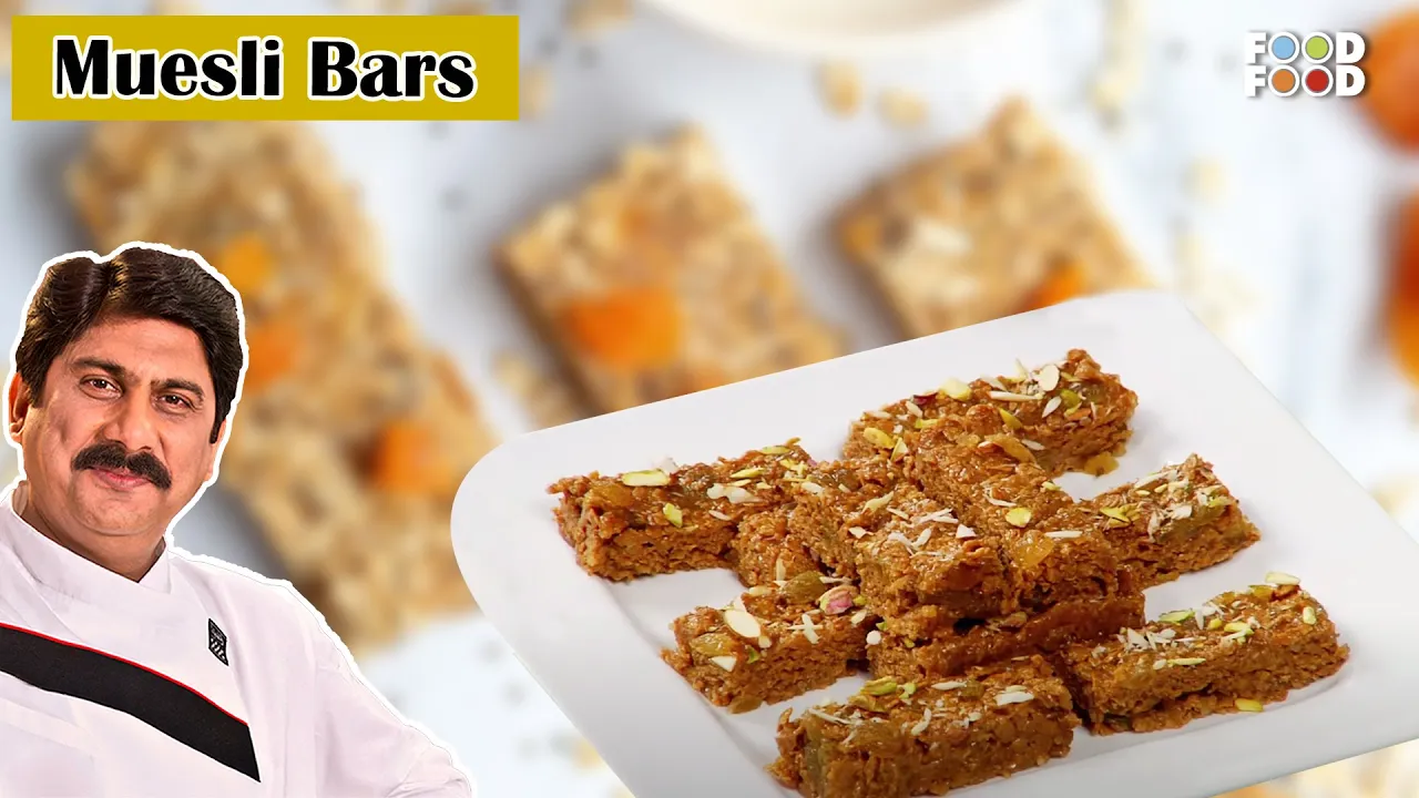 Healthy Homemade Muesli Bars   Crunchy & Nutritious Recipe        FoodFood