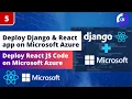 Deploying Django React App on Microsoft Azure Deploy a Vite React JS App on Microsoft Azure