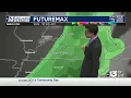 Warm days with some rain this weekend