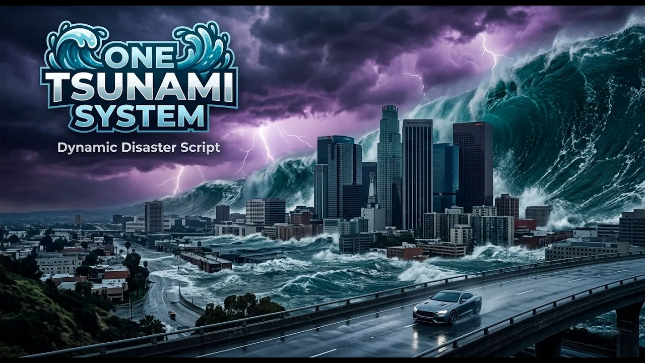 🌊 ONE TSUNAMI SYSTEM - Dynamic Disaster Script 🌊