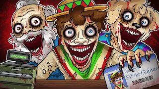 EL FINAL de los IMPOSTORES... 😲💀 SILVIOGAMER en SHIFT AT MIDNIGHT 🩸FINAL COMPLETO