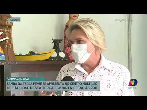 Samba da Terra Firme se apresenta no Centro Multiuso de São José nesta terça e quarta-feira