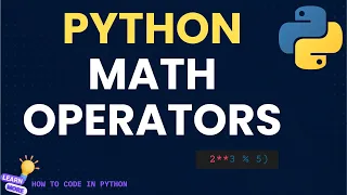 Python for Beginners Python Math Operators Explained with Real-Life Examples