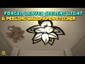 FFXIV Forged Leaves Cieling Lamp Wall Stickers - 7 4 Housing