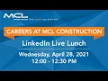 Build A Career at MCL Construction