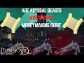Are Abyssal Beasts worth doing Moneymaking Guide Runescape 3