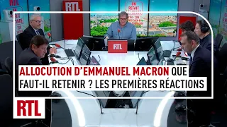 Allocution d'Emmanuel Macron : que faut-il retenir ? Les premières réactions