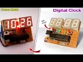 How to Make Digital Clock Diy 7 Segment Digital Clock With ATmega328P Chip Digital Clock