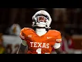 Fastest WR in the Draft Xavier Worthy 2023 Texas Highlights