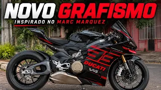 NOVO GRAFISMO E VISUAL DA DUCATI V4, FICOU ANIMAL