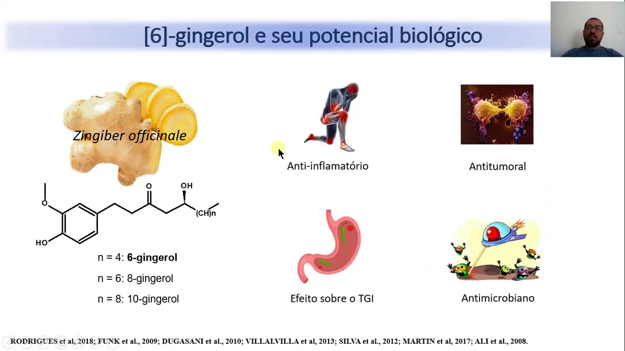 Preparação e caracterização do complexo de inclusão [6]-gingerol/β-ciclodextina