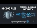Coding session Python HPC Log Ingestion Parsing and Bluubuuk Pipeline Integration