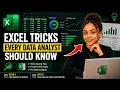 Excel Tricks Every Data Analyst Should Know Free Course