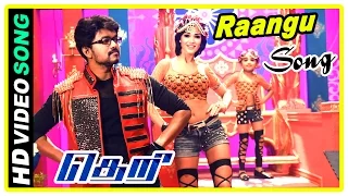 theri climax scene vijay and mahendran raangu song end credits baby nainika rajendran