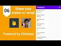 Restrict Input to Emoji - Kotlin Android app using Firebase EmojiStatus Ep 6