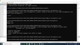 Java 1 Fall 2019 - Chapter 4 Lecture Part 4