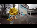 Nijmegen (Netherlands) Walk Train station to City Center Sunday Afternoon [4K 60fps]
