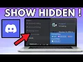 How to Show Hidden Channels on Discord Using BetterDiscord 2025