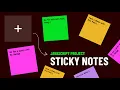 How to Build Sticky Notes App using HTML - CSS JavaScript JavaScript Project
