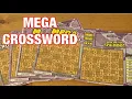 Mega Crossword Tickets California Lottery Scratchers