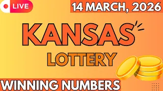 Kansas Midday Lottery Results For - 14 Mar 2026