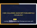 Crushing Codecademy PRO WEB DEVELOPMENT career path Challenge - Introduction