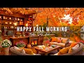 Download Lagu Happy Fall Morning Jazz at Cozy Coffee Shop Ambience 🍂 Smooth Jazz Instrumental Music for Relaxation