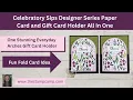 Download Lagu Celebratory Sips Designer Series Paper Card and Gift Card Holder All In One!