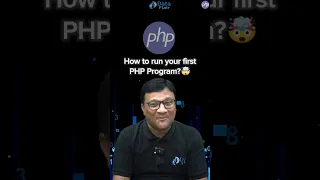 How to run first PHP program in XAMPP on localhost