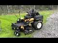 Cub cadet commercial the tank zero turn 48