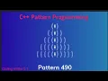 Best pattern tutorial in C programming language ll
