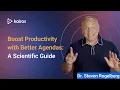 Boost Productivity with Better Agendas A Scientific Guide