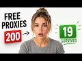 I Tested 200 Free Proxies Only 19 Survived