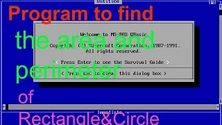 Qbasic Programming tutorials for Beginners