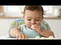 Baby s First Finger Foods Eating Cheerios Baby Puffs