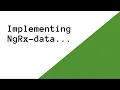 Implementing Ngrx-data