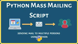 How To Send Mail To Multiple Email Accounts Python Mailing Script How To Send Mail Using Python