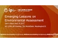 Emerging Lessons Series No 3 Environmental Assessment - World Bank Inspection Panel