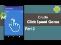 Create a simple Click Speed Game - Part 2