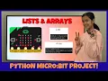 Lists Arrays Sort in Micro Bit Python Tutorial for Begineers