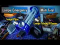 Cara Memperbaiki Lampu Emergency Neon Yang Rusak Mati Tidak Bisa Dicas