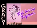 How to Draw Easy Wall Art CROSS TATOO DESIGN step by step art Kalvi